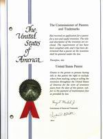 Patent granted in the USA for 17 years