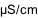 µS/cm